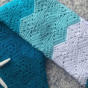 Handcrafted Beach Baby Blanket